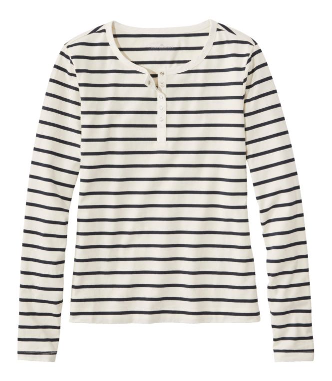 Women's Signature Rangeley Cotton Tee, Henley