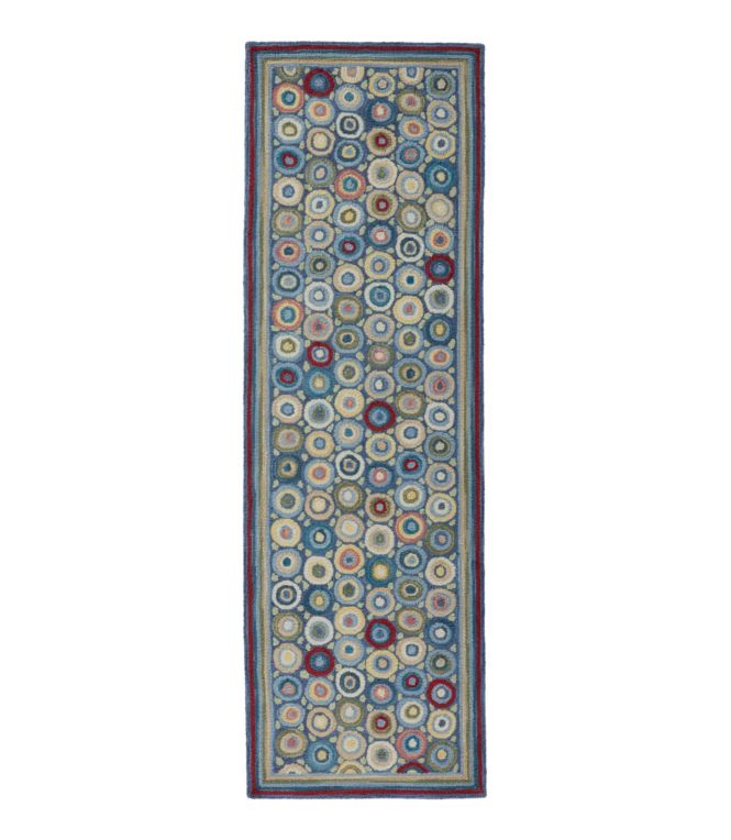 Bean's Wool Hooked Runner, Coins