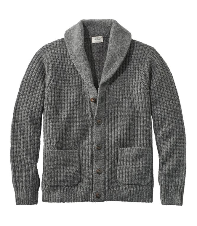 Men's L.L.Bean Classic Ragg Wool Sweaters, Cardigan