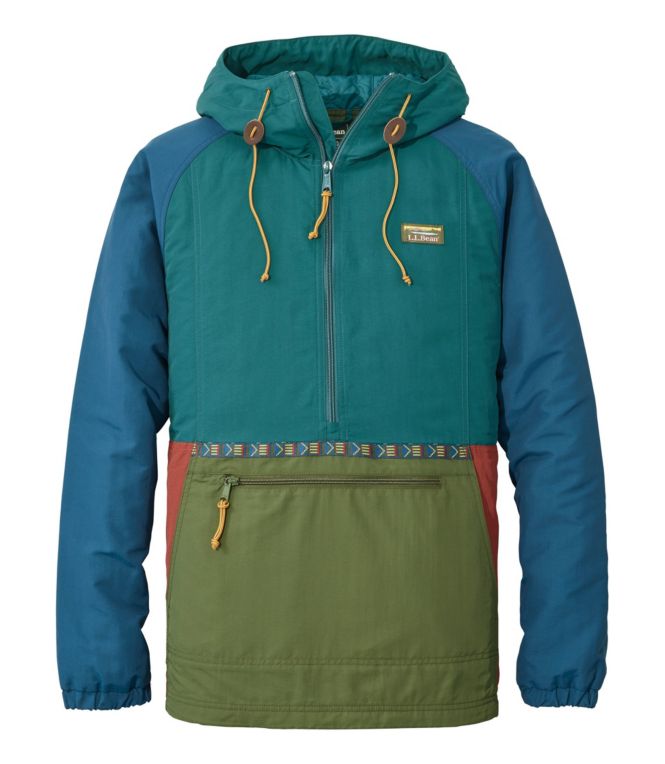 Men's Mountain Classic Insulated Anorak, Multi-Color
