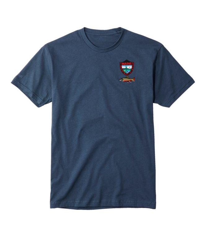 Men's MIF&W Tee, Short-Sleeve Brook Trout
