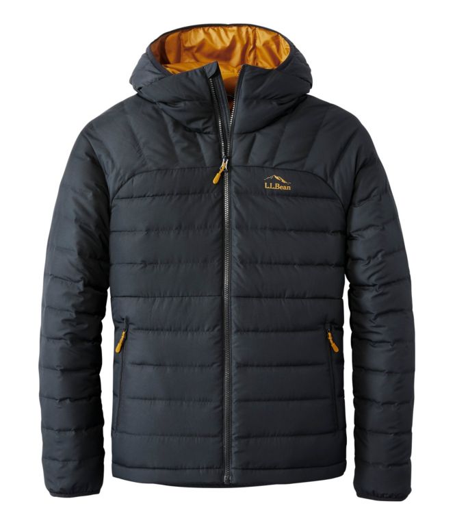 Men's Bean's Down Hooded Jacket