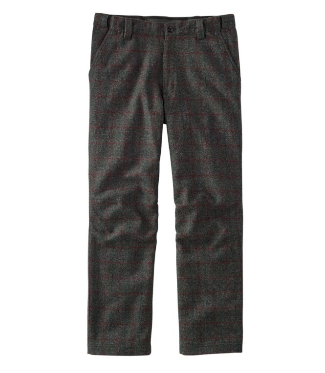 Men's Maine Guide Wool Pant, Malone Plaid