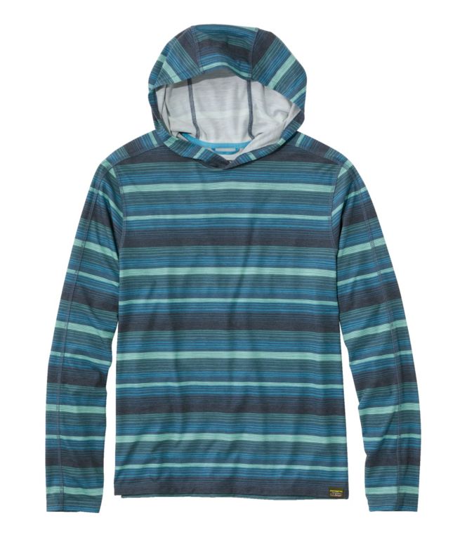 Men's Everyday SunSmart® Tee, Long-Sleeve Hoodie Stripe