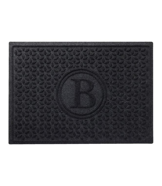 Heavyweight Recycled Waterhog Doormat, Blooming Circles, Personalized