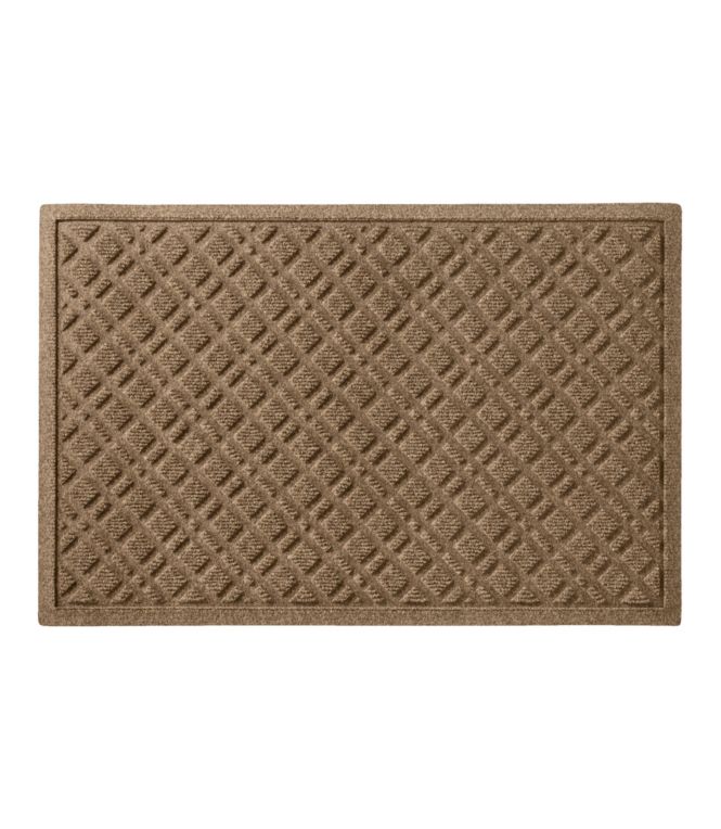 Heavyweight Recycled Waterhog Doormat, Plaid