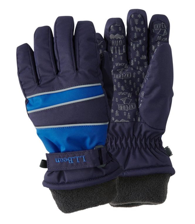 Kids' Wintry Mix Waterproof Gloves