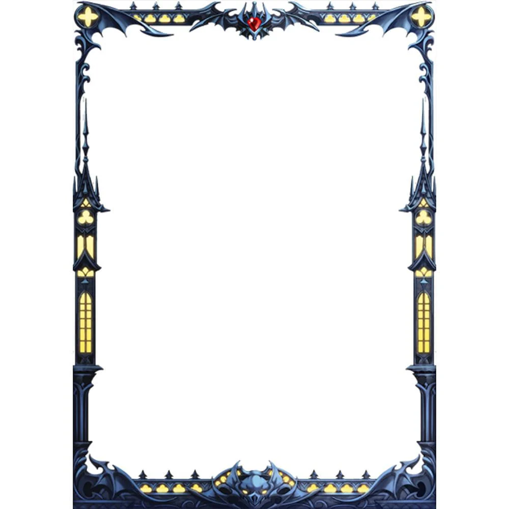 Mana Moon Border Sleeves Gothic Vampire 70 pieces