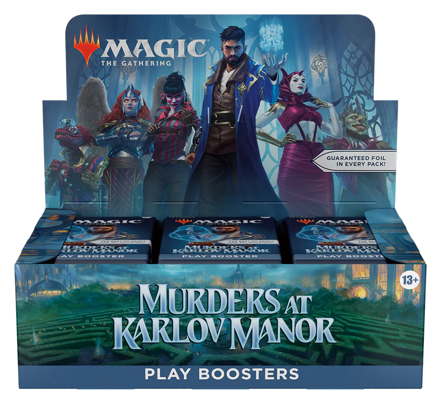 MURDERS AT KARLOV MANOR PLAY BOOSTER BOX