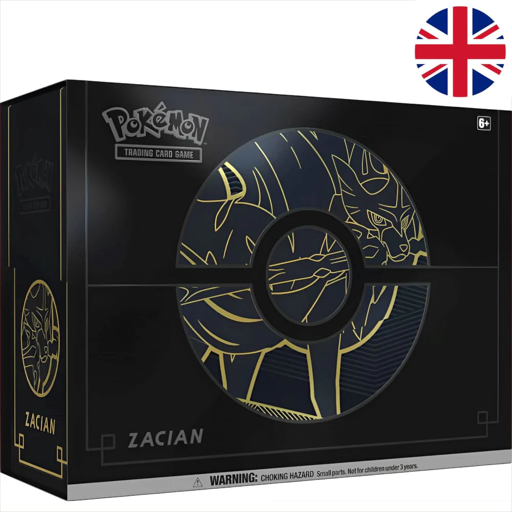 Pokemon Sword & Shield Elite Trainer Box Plus Zacian