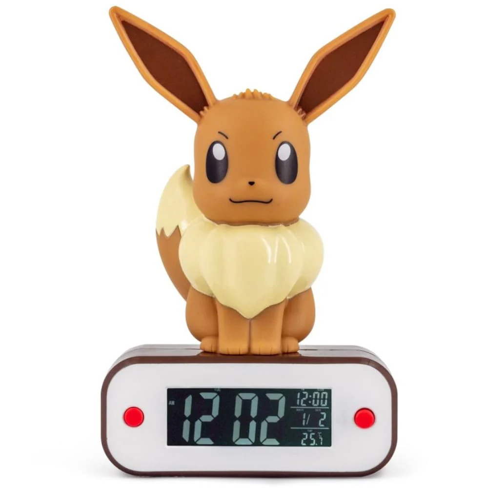 Pokemon Alarm clock with light function Eevee 18cm