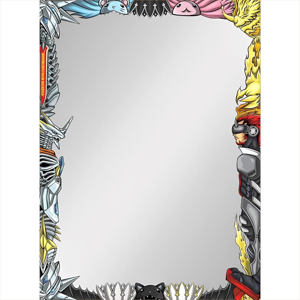 GuardUp Border Sleeves Jesmon & Gankoomon 60 pieces