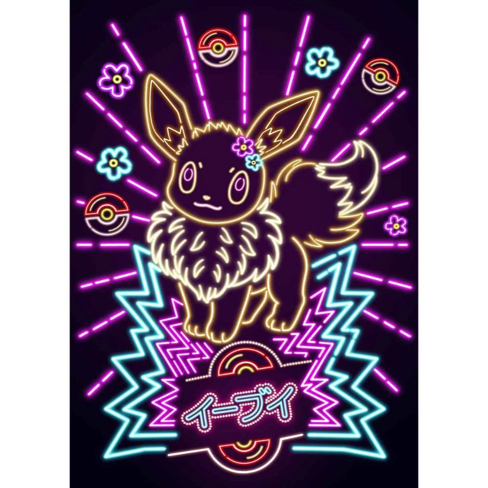 Acrylic Art Pokemon Cattle NEON