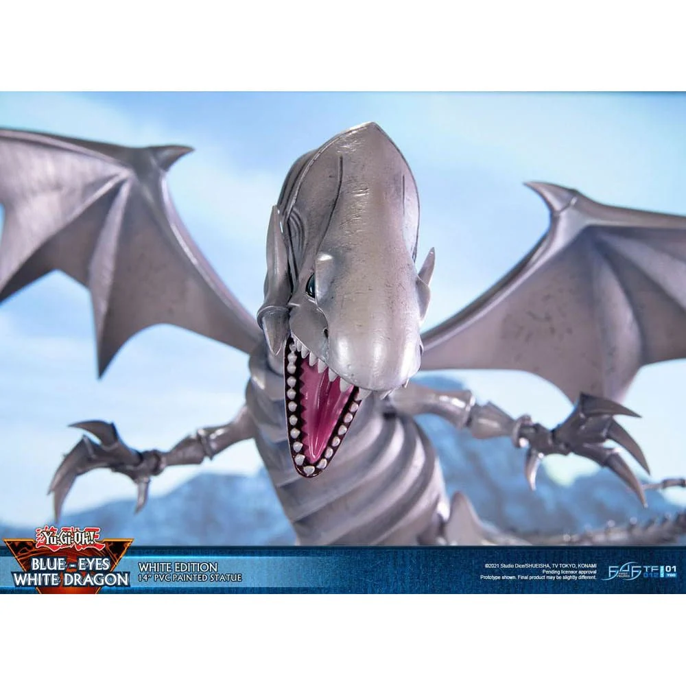 Yu-Gi-Oh! PVC Statue Blue-Eyes White Dragon White Edition 35cm