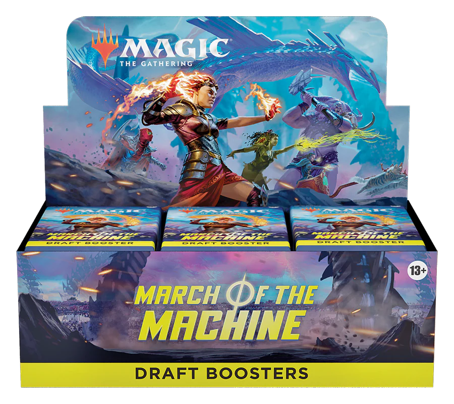 MARCH OF THE MACHINE DRAFT BOOSTER BOX