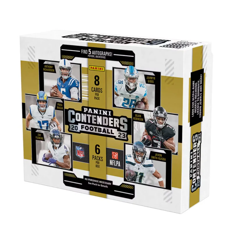 2023 Panini Contenders Football Hobby 12 Box Case