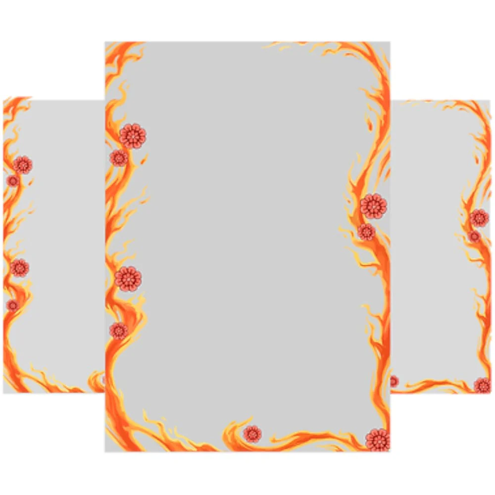 Solaris Border Sleeves Fire Blast