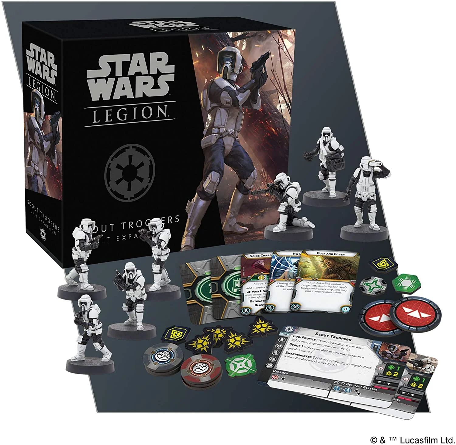 STAR WARS LEGION SCOUT TROOPERS