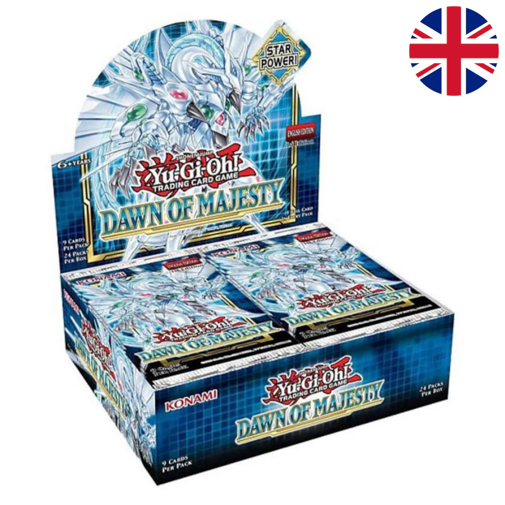 Yu-Gi-Oh! Dawn of Majesty 24 display English