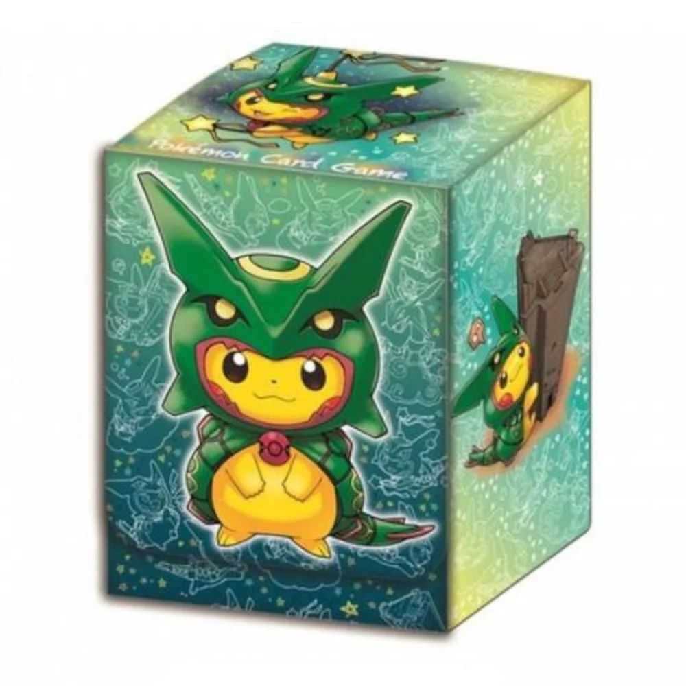 Pokemon Pikachu Rayquaza Poncho Gym Box Japanese