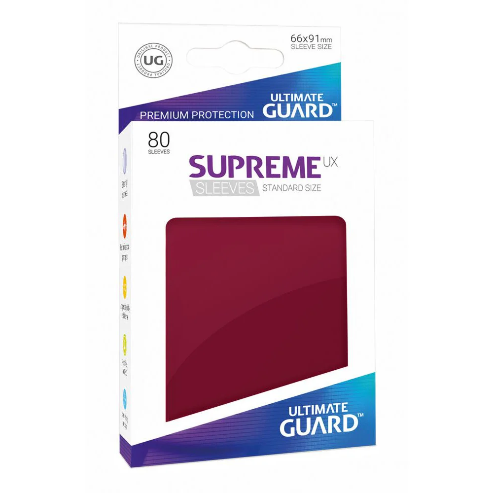 Ultimate Guard Standard Size Supreme UX Sleeves 80 pieces multicolor
