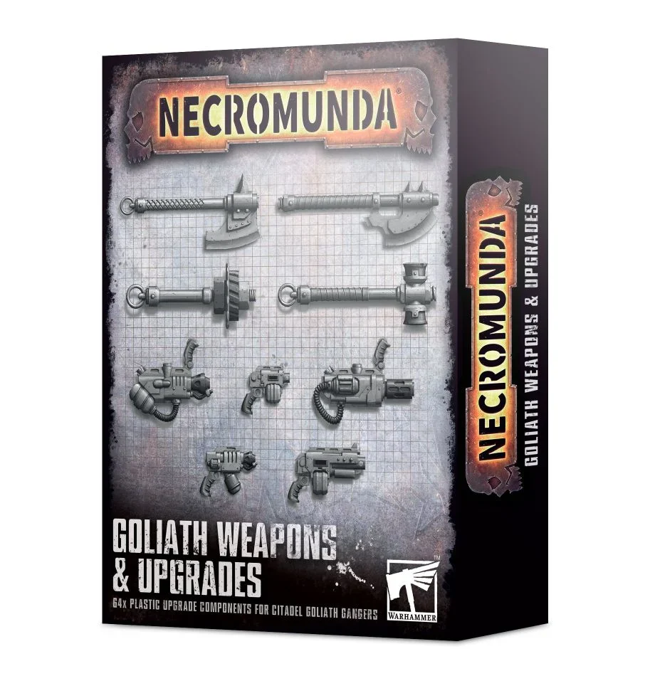 NECROMUNDA GOLIATH WEAPONS & UPGRADES