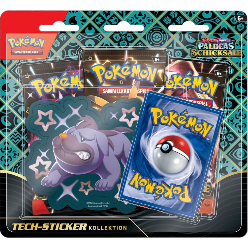 Pokemon Paldeas Schicksale Tech Sticker Collection Mobtiff
