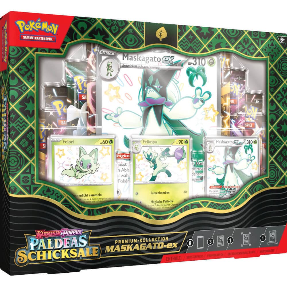 Pokemon Paldeas Schicksale Premium Collection Maskagato ex