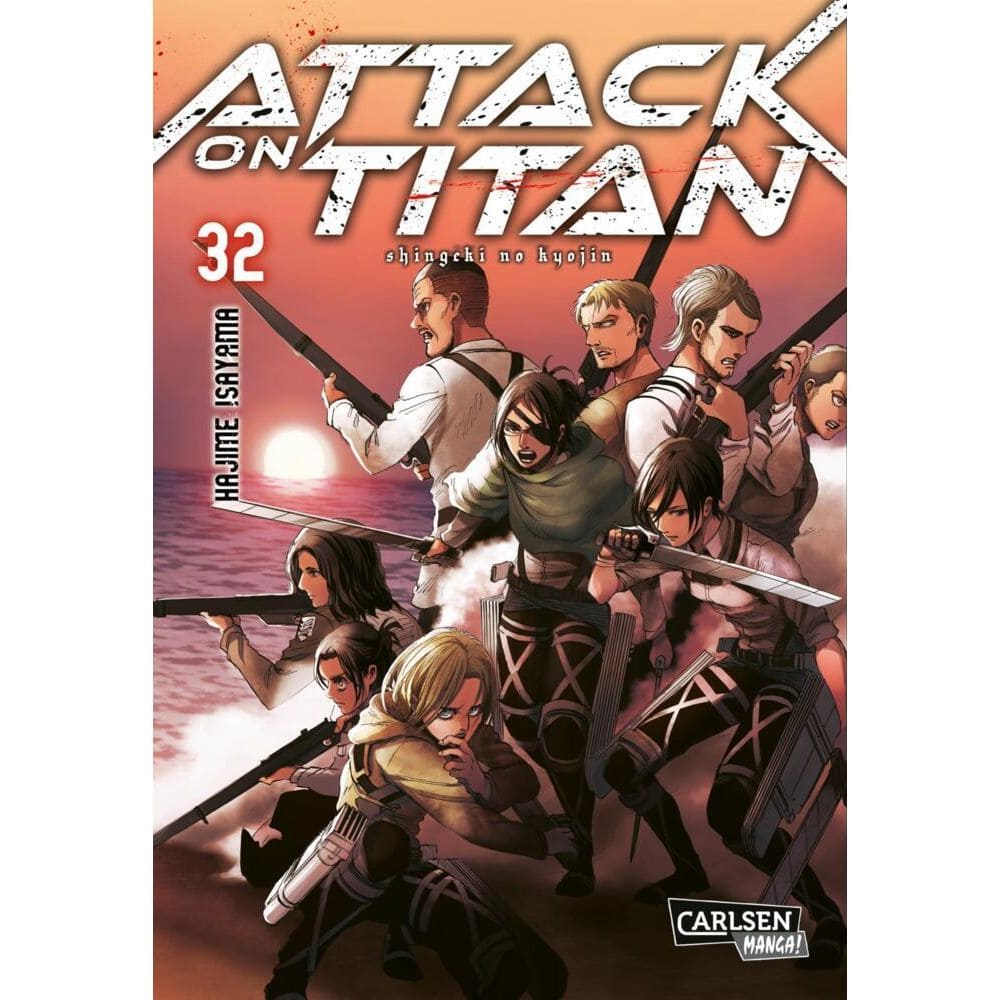 Attack on Titan Manga Band 32 German