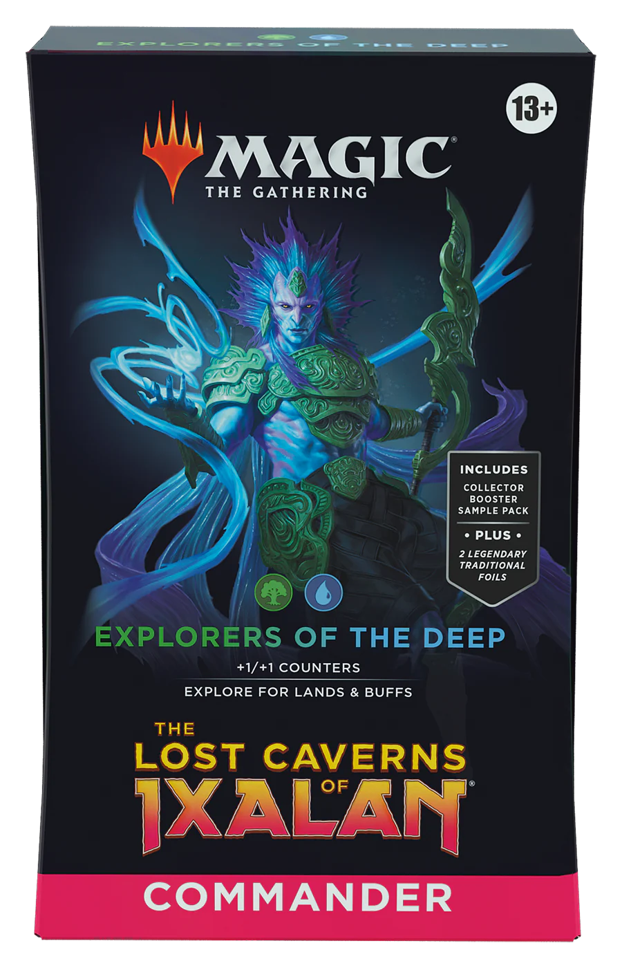 EXPLORERS OF THE DEEP THE LOST CAVERNS OF IXALAN COMMANDER DECK