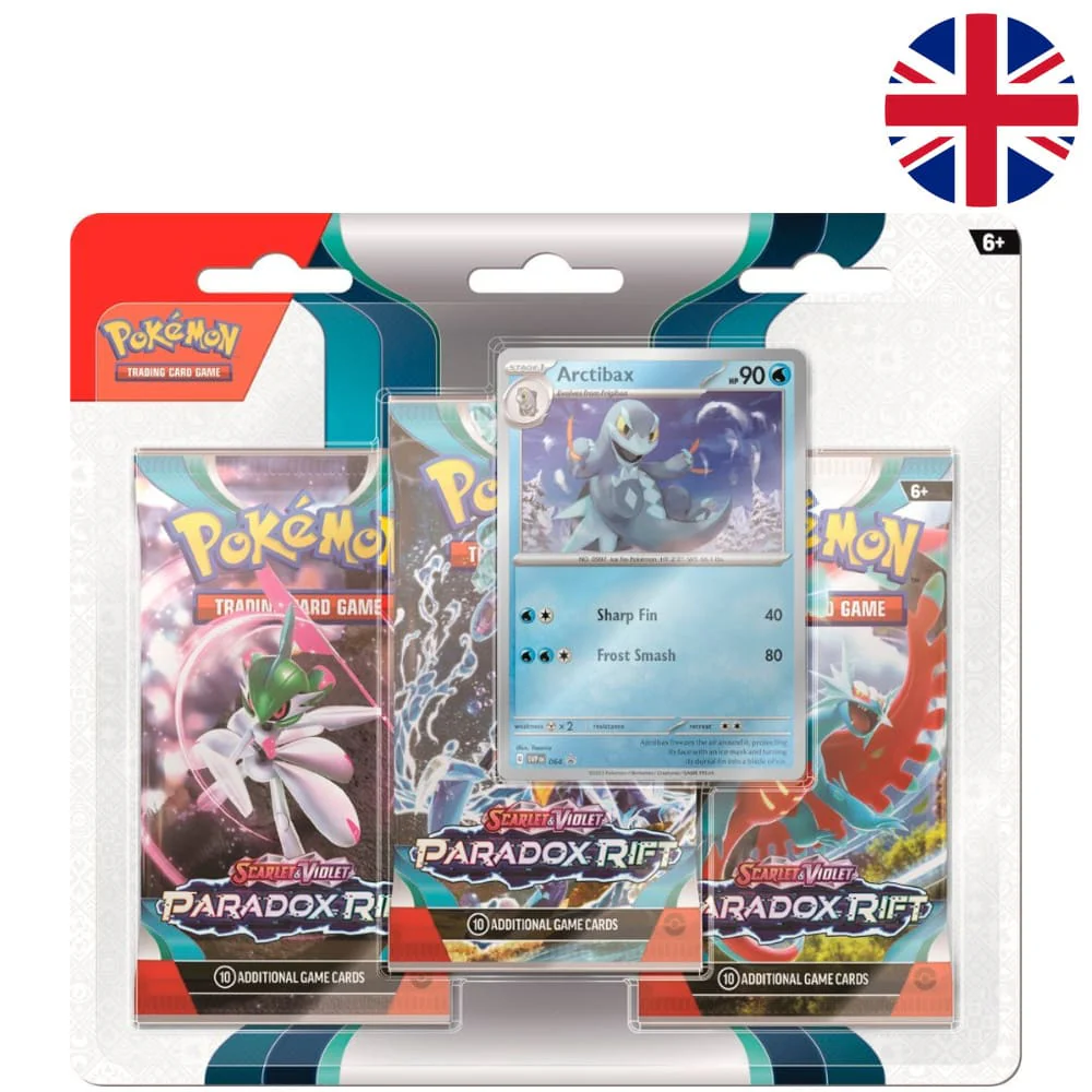 Pokemon Paradoxrift 3er Blister Arctibax