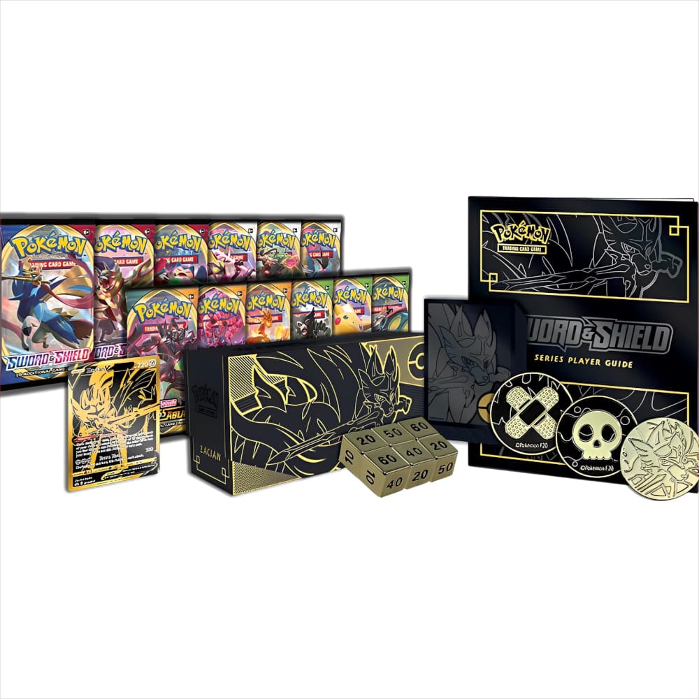 Pokemon Sword & Shield Elite Trainer Box Plus Zacian