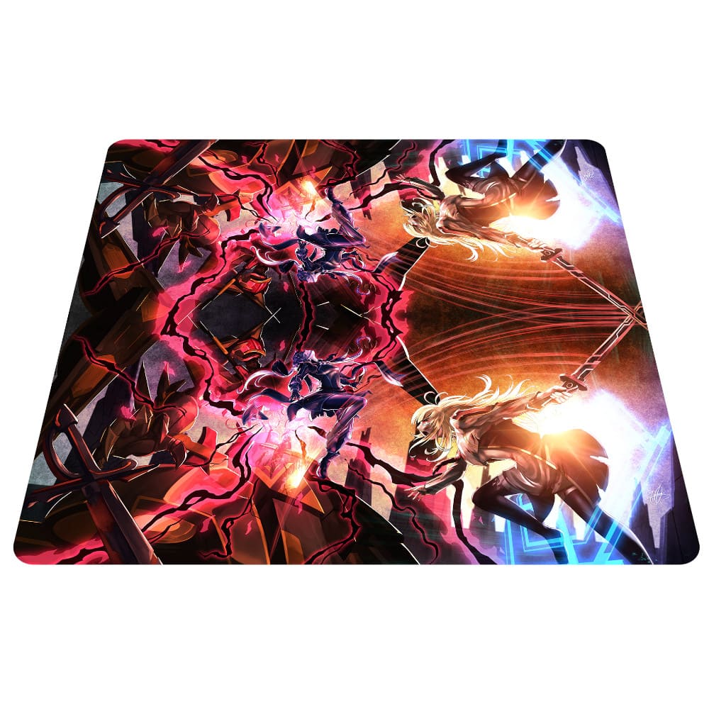 Imperium Duelist Play Mat 2-Player Raye vs Roze