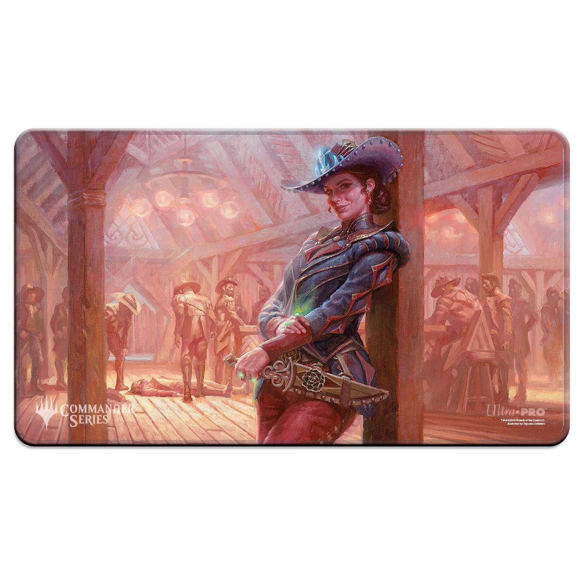 MARCHESA, DEALER OF DEATH STITCHED PLAYMAT