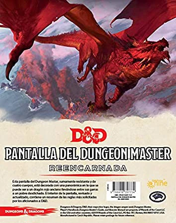 DM SCREEN REINCARNATED SPANISH