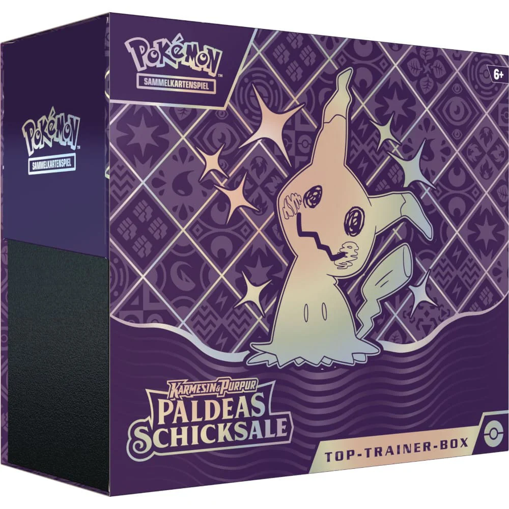 Pokemon Paldeas Schicksale Top Trainer Box