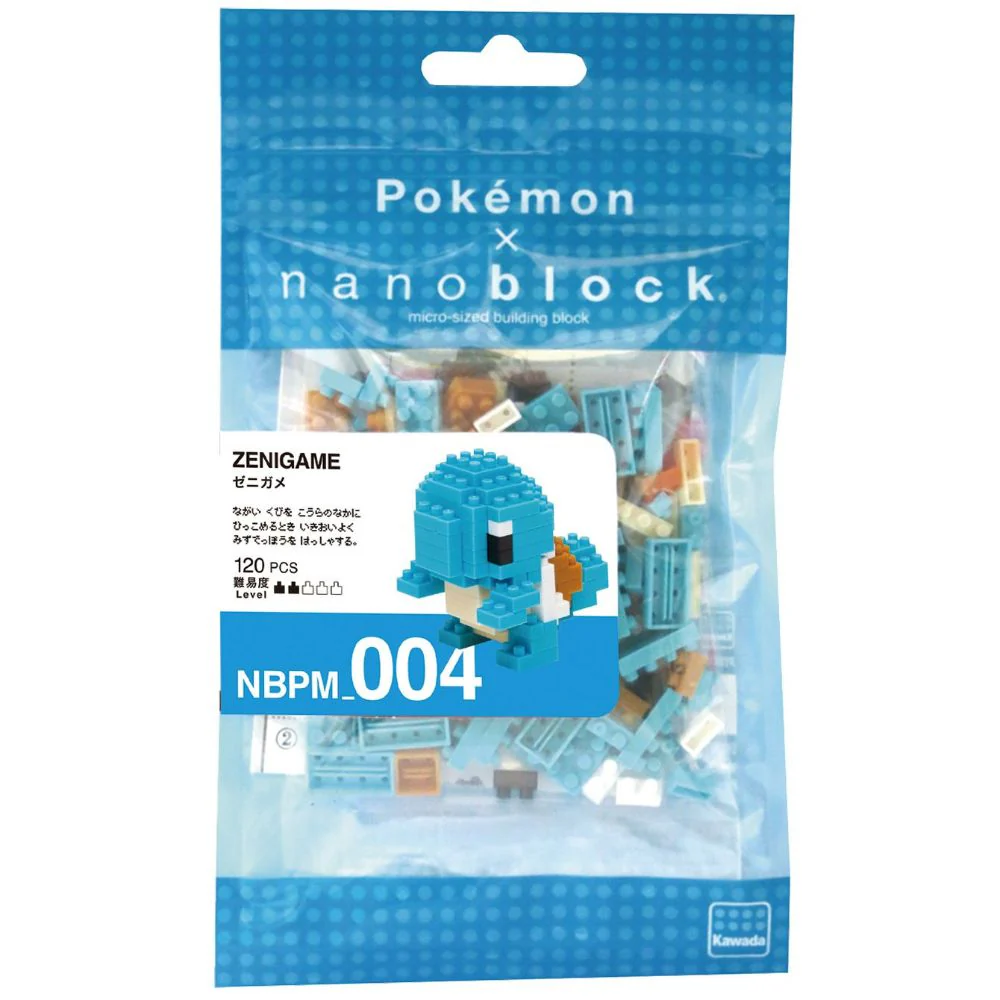 Nanoblock Pokemon Schiggy