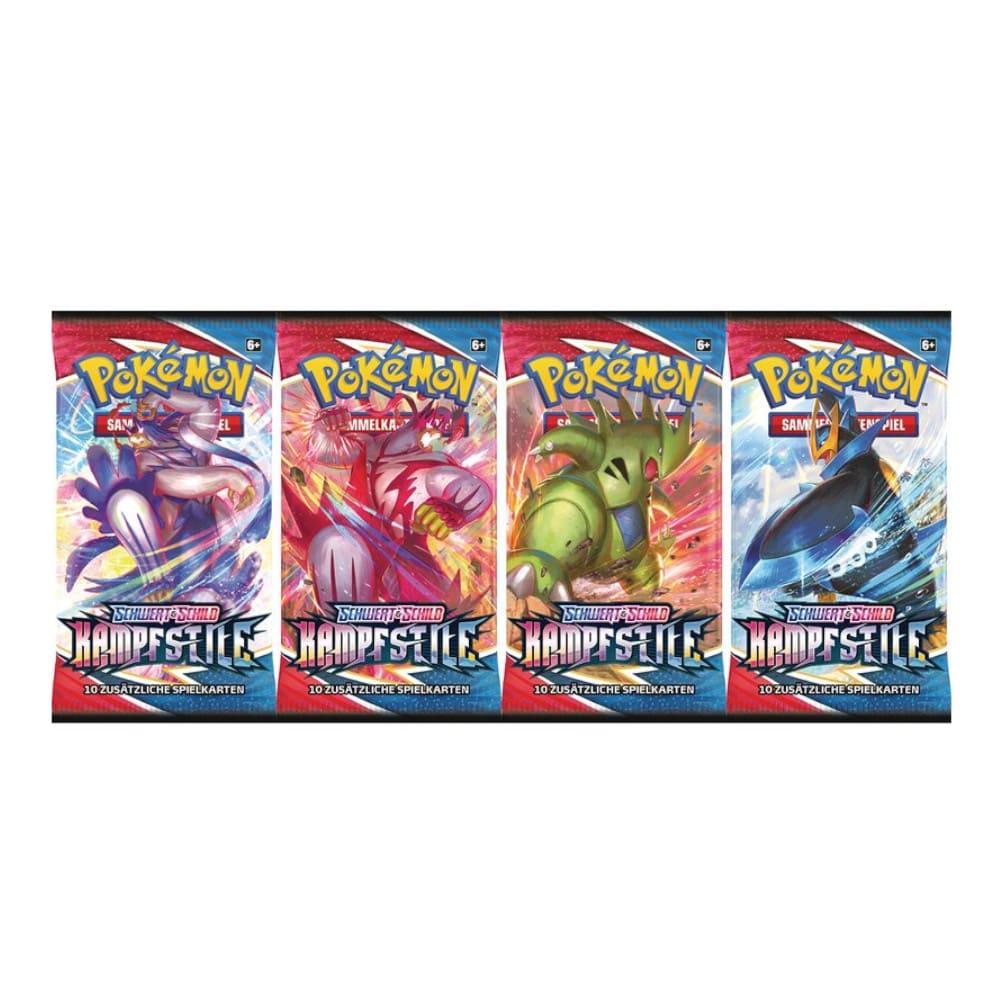 Pokemon Kampfstile Booster