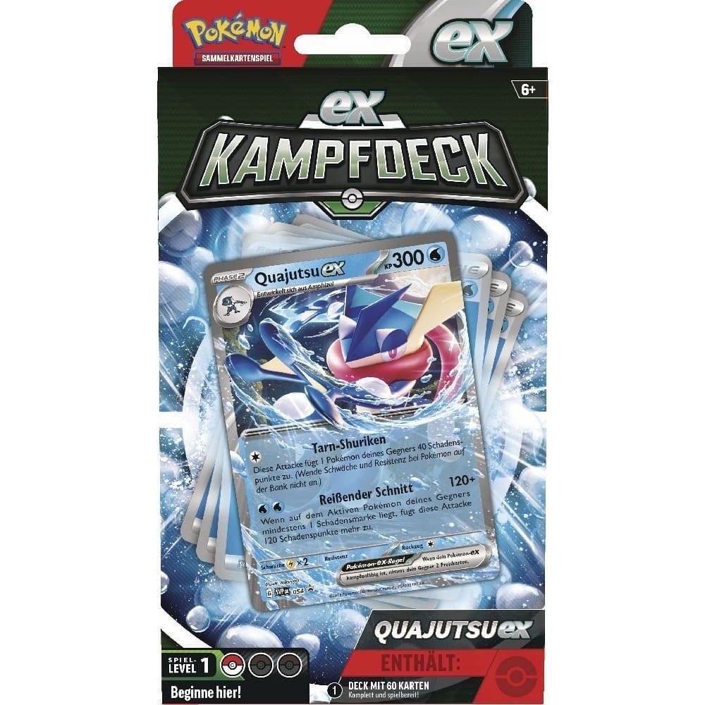 Pokemon EX Kampfdeck Quaty EX