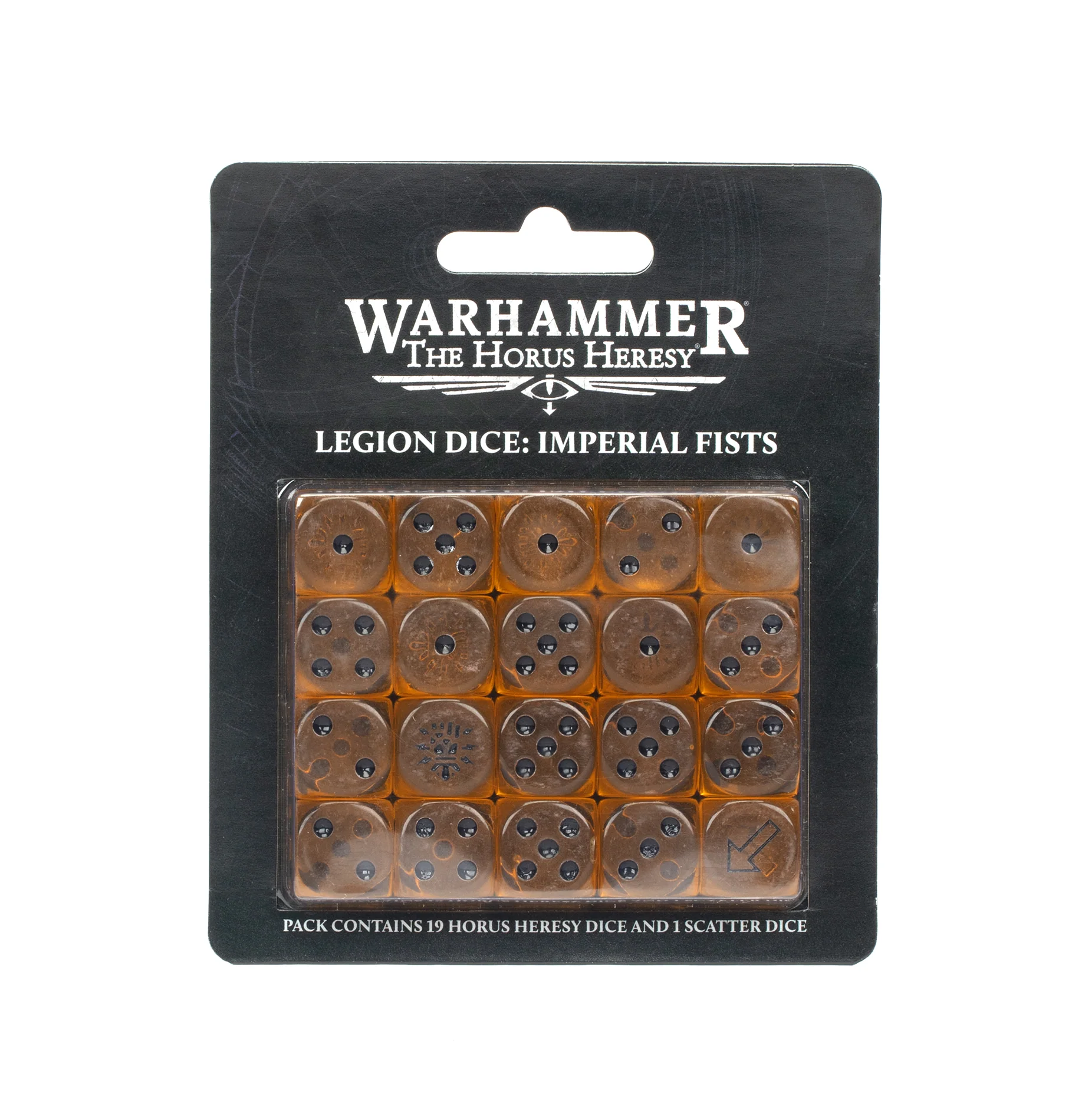 HORUS HERESY IMPERIAL FISTS DICE