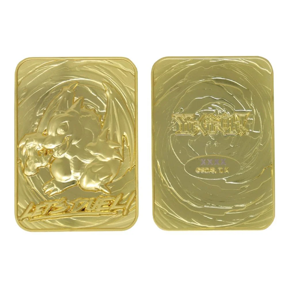 Yu-Gi-Oh! 24k Gold Plated Collectible Baby Dragon