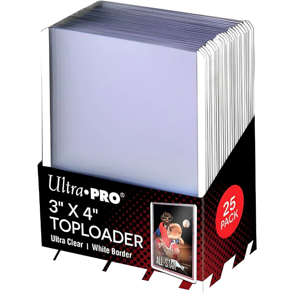 Ultra Pro Toploader Coloured Border 25 pieces