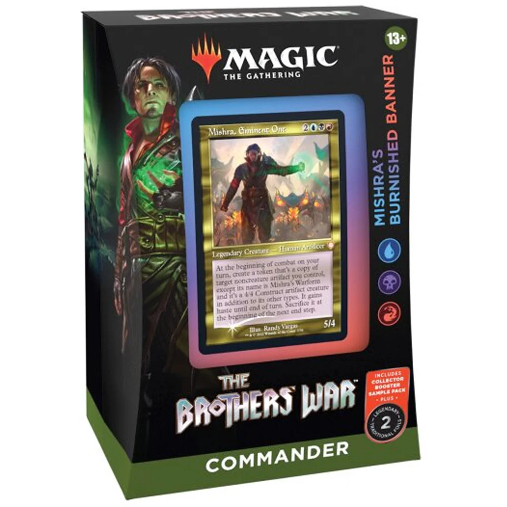 MISHRA'S BURNISHED BANNER COMMANDER DECK