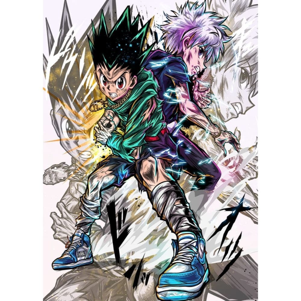 Acrylic Art Hunter x Hunter Great Team