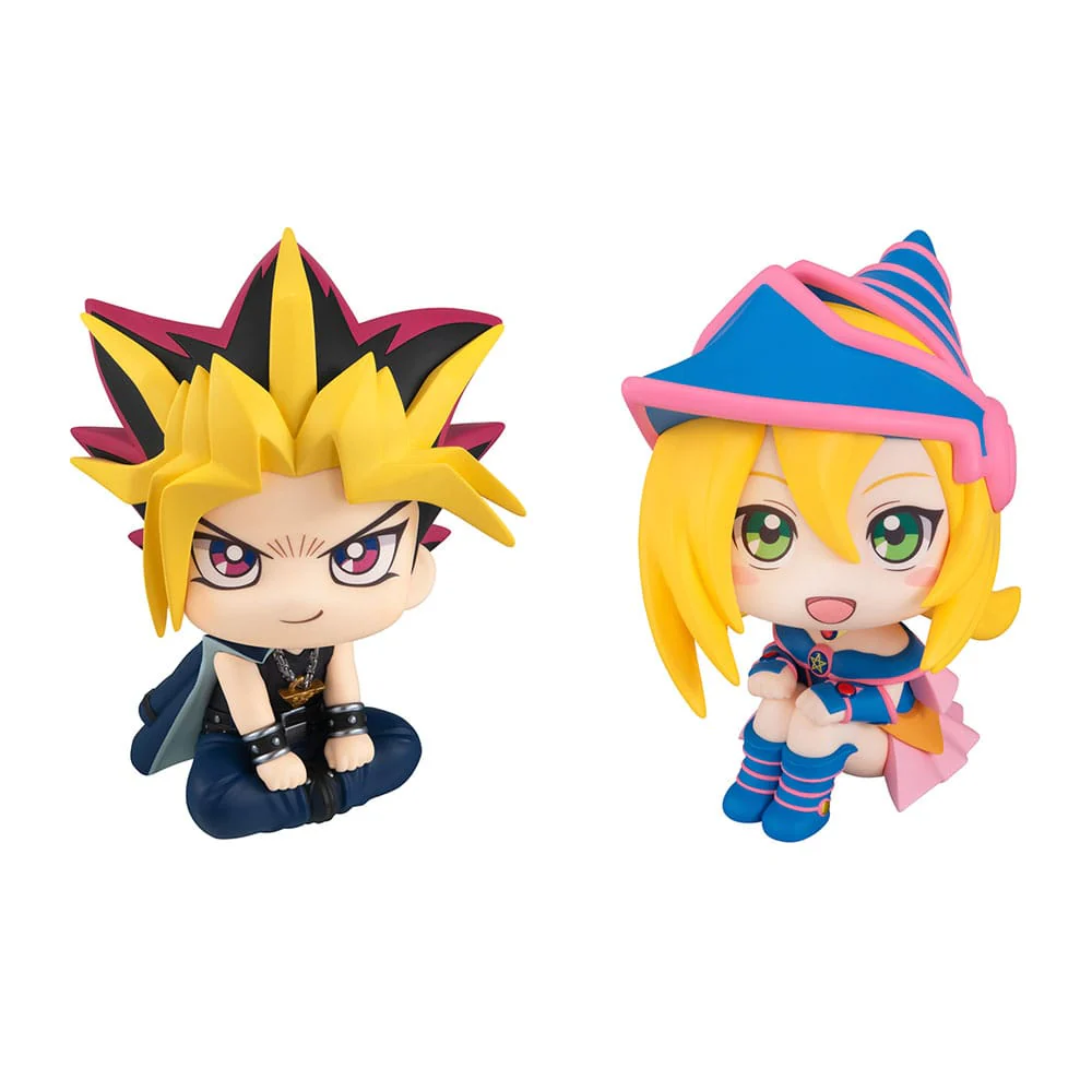 Yu-Gi-Oh! Duel Monsters Look Up PVC Statue Yami Yugi & Dark Magician Girl Set 11cm