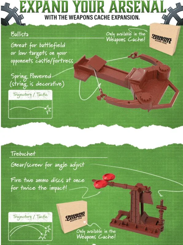 CROSSBOWS & CATAPULTS WEAPONS CACHE