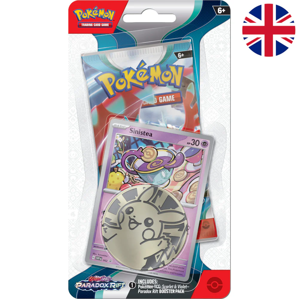 Pokemon Paradox Rift Checklane Blister Bluesh