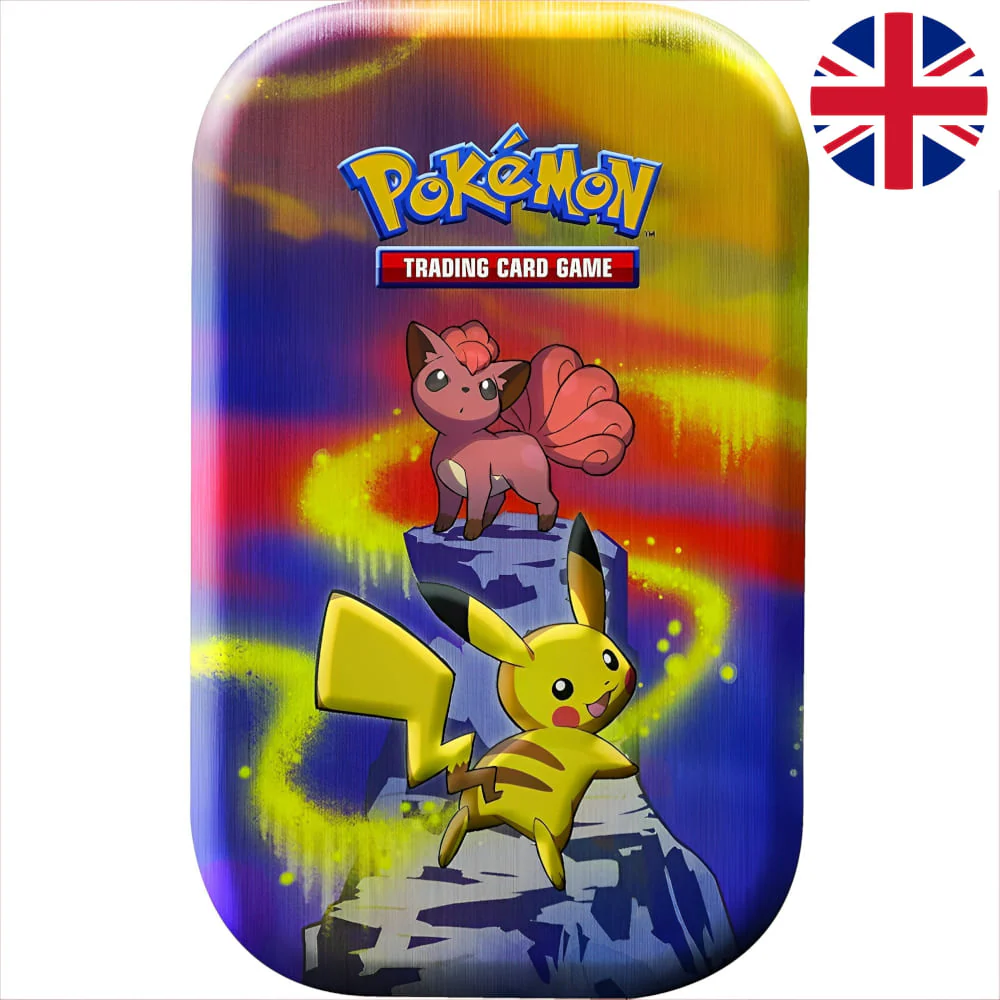 Pokemon Mini-Tin Kanto Power Pikachu & Vulpix English
