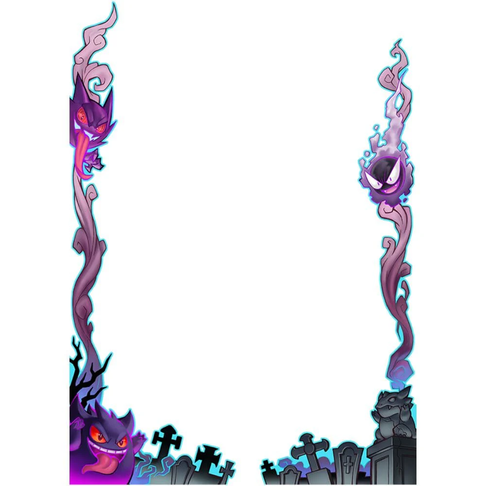 Mana Moon Border Sleeves Call of the Haunties 70 pieces