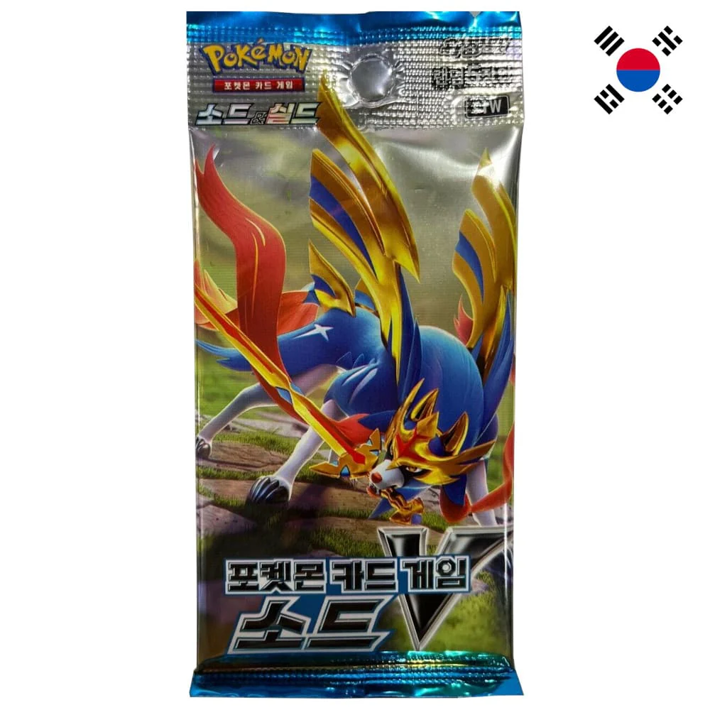 Pokemon Sword Booster Korean